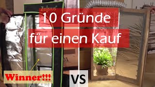 10 Gründe warum eine Growbox selbst bauen Blödsinn ist [upl. by Aimat]