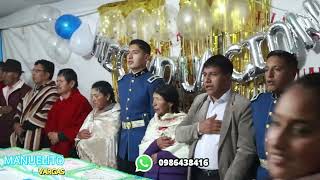 Una madre y una abuelita festejan la graduación de su hijo y Nieto como SUBTENIENTE DE LA POLICÍA [upl. by Macknair642]