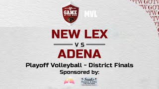 New Lex vs Adena Playoff Volleyball [upl. by Mia]