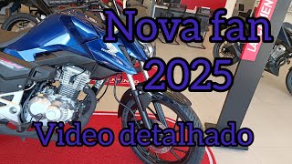 Video exclusivo Nova Honda Fan 2025 [upl. by Ettedanreb576]