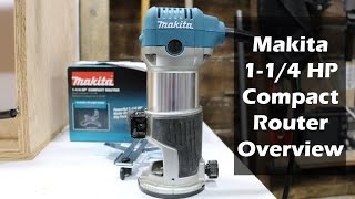 Makita Compact Router Overview Model RT0701C [upl. by Eckmann]