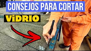 CÓMO cortar VIDRIO  NUEVOS CONSEJOS [upl. by Sybila818]