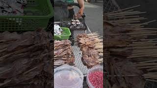 Grilled dried pusit [upl. by Cristina375]