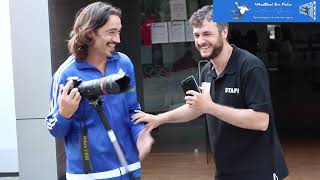 COMO É A ROTINA E O TRABALHO DE UM FOTÓGRAFO DURANTE O JOGO DE HANDEBOL [upl. by Griffie157]