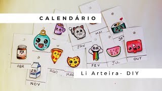 Calendário Kawaii [upl. by Atazroglam]