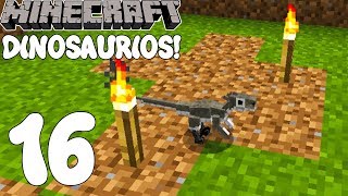 Minecraft SERIE DE MODS SUPER DINOSAURIOS MADAFAKAS 2 Cap16 [upl. by Aikemal770]