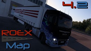 Roextended 42 for ETS2 150  New road CraiovaCaracalAlexandriaBucuresti [upl. by Drofxer]