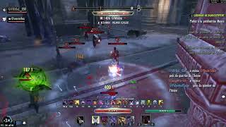 ESO PvP NO SHIELD STAMSORC OUTNUMBERED Gold Road [upl. by Ainevul191]