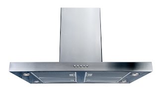 Flat Island Kitchen Extractor  Luxair Cooker Hoods [upl. by Robyn]