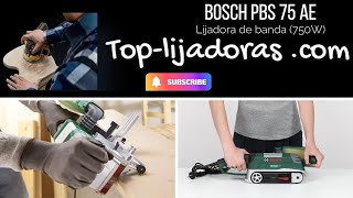 ✅ Bosch PBS 75 AE ☝ Lijadora de banda para madera lijadora pulidora blackfriday2022 [upl. by Yroffej]