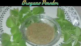 How to make Oregano at home  Oregano  Oregano recipe  Oregano Powder recipe in Hindi [upl. by Lyrehc]