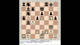 Stockfish 17 vs Octo 7482  Polish Sokolsky Symmetrical Defense chess [upl. by Proctor925]