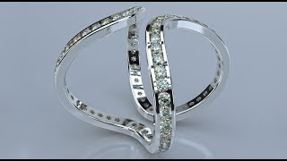 Jewelry Rendering with Rhino and FluidRay [upl. by Mahon]