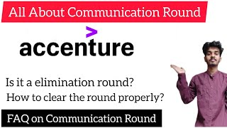 Accenture Communication Assessment How To Clear  All Details [upl. by Aynekat]