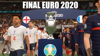 FIFA 21  England vs France  Final UEFA Euro 2020  Full Match amp Gameplay [upl. by Daffi]