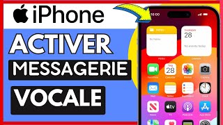 Comment Activer La Messagerie Vocale Sur IPhone Très Facile [upl. by Ancel]