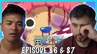 CHOPPERS BACKSTORY REALLY GOT US  One Piece Episode 86  87 REACTION  REVIEW [upl. by Spoor193]