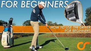 HOW TO HIT THE DRIVER FOR BEGINNERS [upl. by Anyr619]