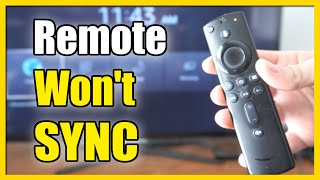 How to SYNC amp Pair Firestick Remote that Wont Connect Easy Tutorial [upl. by Eitac]