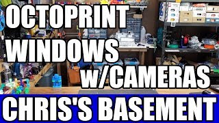 Octoprint on Windows  2  Adding Cameras  Chriss Basement [upl. by Risley]