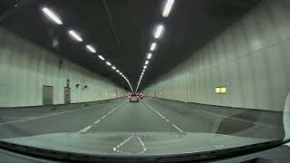 Limehouse Link Tunnel Westbound in the Evening [upl. by Aihcrop]