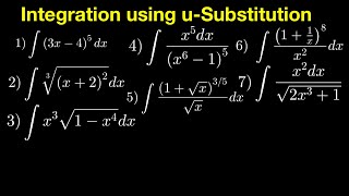 Integration Using uSubstitution [upl. by Arykat178]