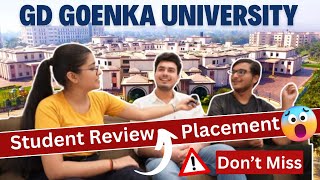 GD Goenka University Review  🔥 Placement Infrastructure Hostel and Mess Admission  7827499418 [upl. by Kinney]