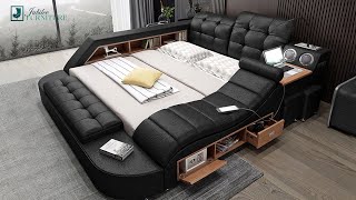 Hariana Tech Smart Ultimate Bed  All In One Bed  Jubilee Furniture [upl. by Armand431]