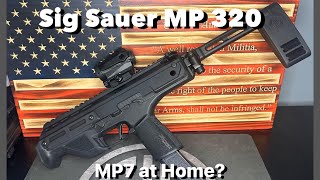 Brand New Sig Sauer MP 320 CalX Chassis [upl. by Redford596]