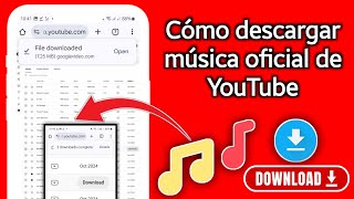 Cómo Descargar Música de Youtube al Celular 2024 Sin Copyright [upl. by Jon]