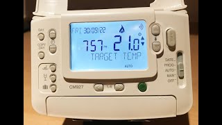 How To Program Your Honeywell Remote Home Thermostat to Control Boiler and Heating STEP BY STEP [upl. by Naivaj146]