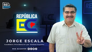 REPÚBLICA EC  Jorge Escala  Candidato a la Presidencia del Ecuador 2025  Unidad Popular Lista 2 [upl. by Wasson]