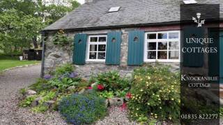 Knockanbuie Cottage near GrantownonSpey Morayshire Scotland  self catering accommodation [upl. by Reinert533]