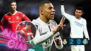 CR7 rompe teléfono a fan y se disculpa  TRES de Ney y TRES de KyIan  Nuevo TRIUNFO del MADRlD [upl. by Jefferson]