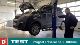 Peugeot Traveller po 30000 km  servis  GARÁŽTV [upl. by Rurik]