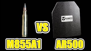 M855A1 vs Ar500 Armor [upl. by Lam20]