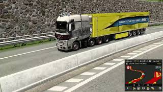 Euro Truck Simulator 2 TruckersMP From Geneva to Zürich Pears [upl. by Jezreel]