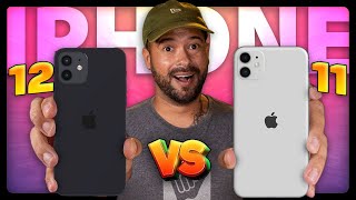 IPHONE 11 vs IPHONE 12 qual COMPRAR AGORA 🤔 [upl. by Jorgensen]