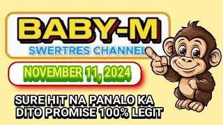 BABYM SWERTRES CHANNEL NOVEMBER 11 2024 [upl. by Esbenshade]