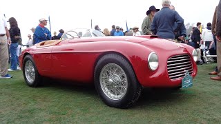 1st Ferrari imported to USA  1948 Ferrari 166 MM amp Engine Sounds on My Car Story with Lou Costabile [upl. by Leontina272]