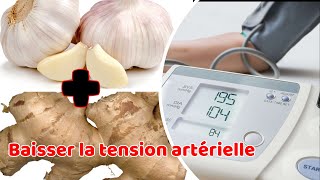 2 remèdes naturels contre lhypertension  pour baisser la tension artérielle [upl. by Clement]