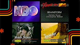 Retro 1985  HBO Promos  Cable TV History [upl. by Grochow]