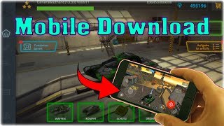 Tanki Online MOBILE VERSION DOWNLOAD  Tutorial [upl. by Atilal]