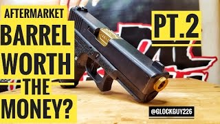 Glock Barrel Upgrade Is It Worth It PT2 [upl. by Llenram]