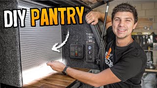 Building A Custom DIY Pantry In My Canopy Setup [upl. by Yboj675]