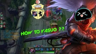 League of tafrik 31  How to yasuo [upl. by Acinhoj]