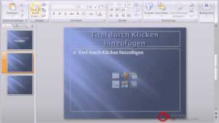 Powerpoint Präsentation Tutorial Deutsch Texteingabe [upl. by Pirali605]