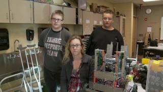 EHS Battle Bots Compete in Kalahari Classic [upl. by Oijimer553]