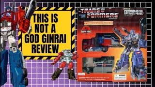 Powermaster Optimus Prime and Apex Armour Review [upl. by Longley]