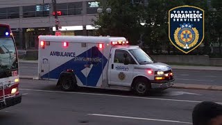 Toronto Paramedic Services Responding [upl. by Flodnar]